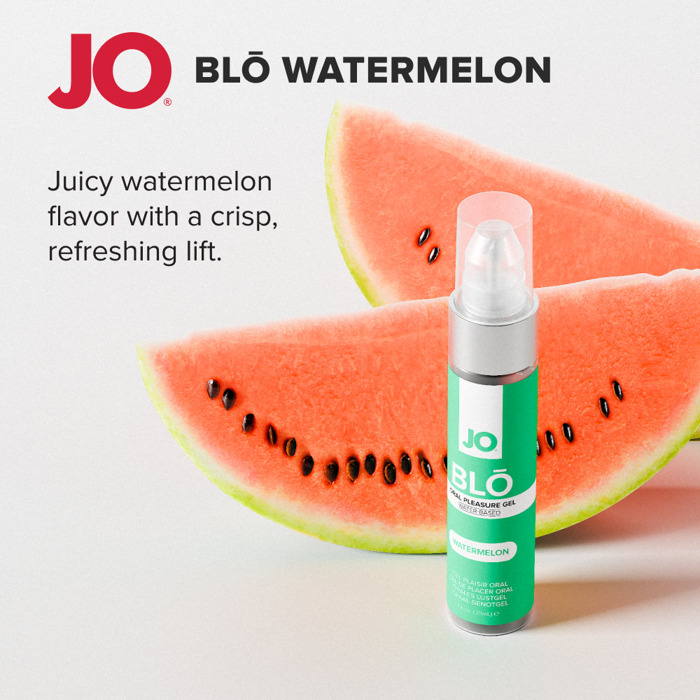 JO Watermelon Flavoured Oral Pleasure Gel – 30 ml – Enhance Intimacy and Pleasure