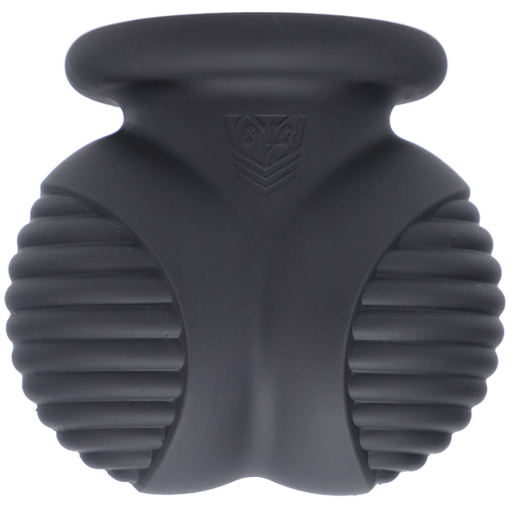 Fort Troff - Black Ball Bunker - Premium Body-Safe Ball Stretcher for Enhanced Comfort and Stimulation