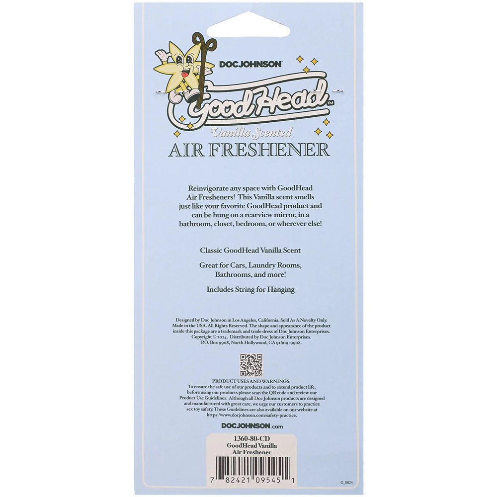 GoodHead Air Freshener - Vanilla Scented Room Spray for Fresh Atmosphere