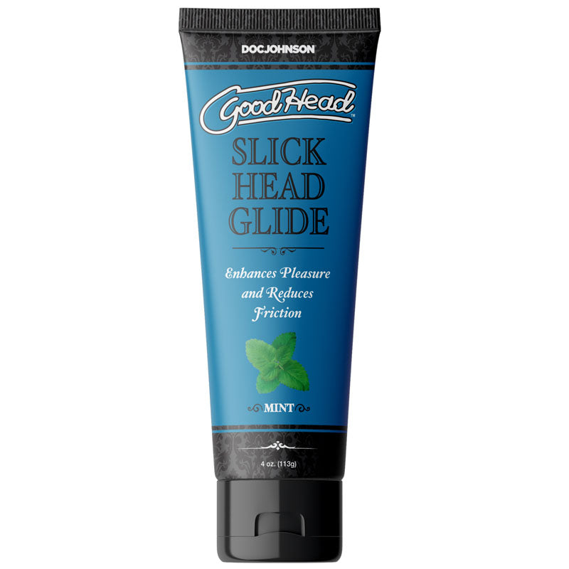 GoodHead Mint Flavored Lubricant - Body-Safe, 120 ml Tube - Smooth & Silky Glide for Enhanced Pleasure