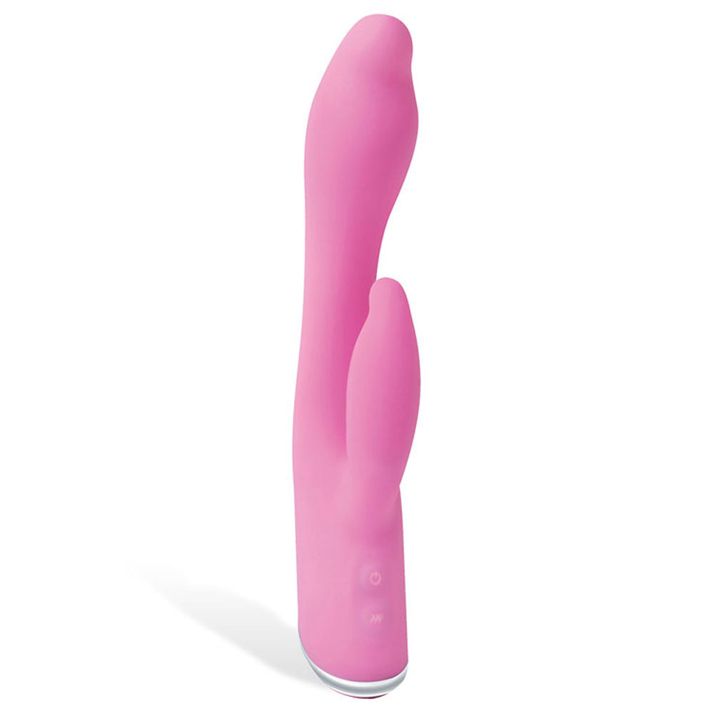 Adam & Eve G-Gasm Rabbit Vibrator – Pink (20.3 cm / 8'') Body-Safe & USB Rechargeable for Ultimate Pleasure