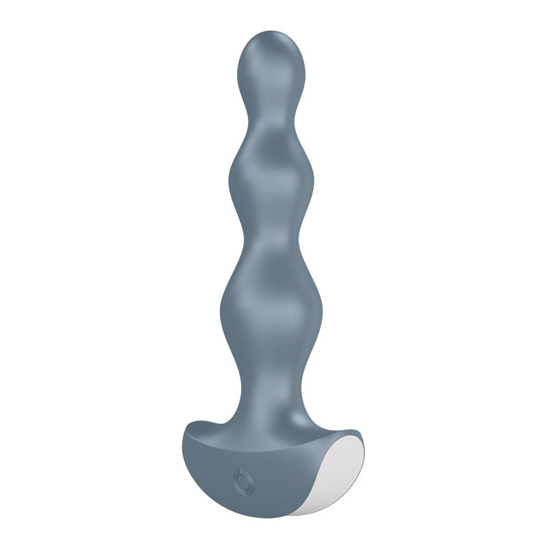Satisfyer Anal Beads – Vibrating, Body-Safe Silicone – Gray