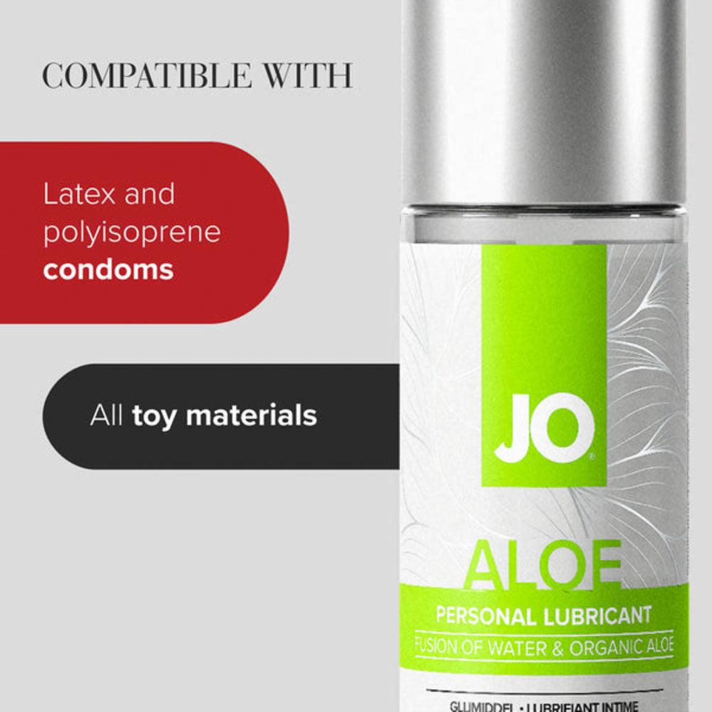 JO Lotions & Lubes – Water-Based, Aloe Infused – 120 ml