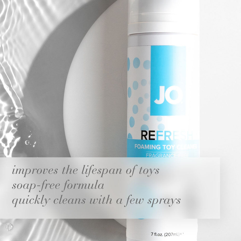 JO Foaming Toy Cleaner – 50 mL – Gentle Formula