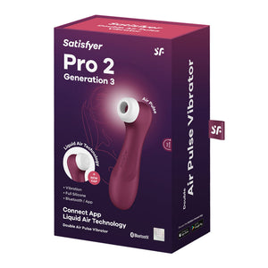 Satisfyer Pro 2 Gen 3 App-Controlled Air Pulse Clitoral Vibrator – image 7