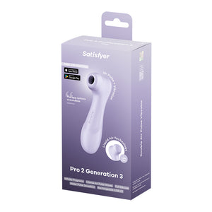 Satisfyer Pro 2 Gen 3 App-Controlled Air Pulse Clitoral Vibrator – image 8