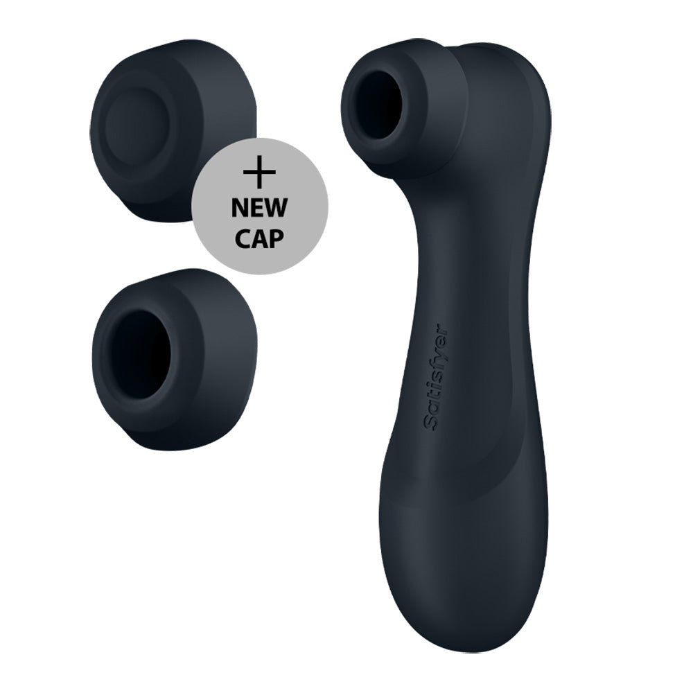 Satisfyer Clitoral Stimulator – Touch-Free, USB-Rechargeable – Dark Grey