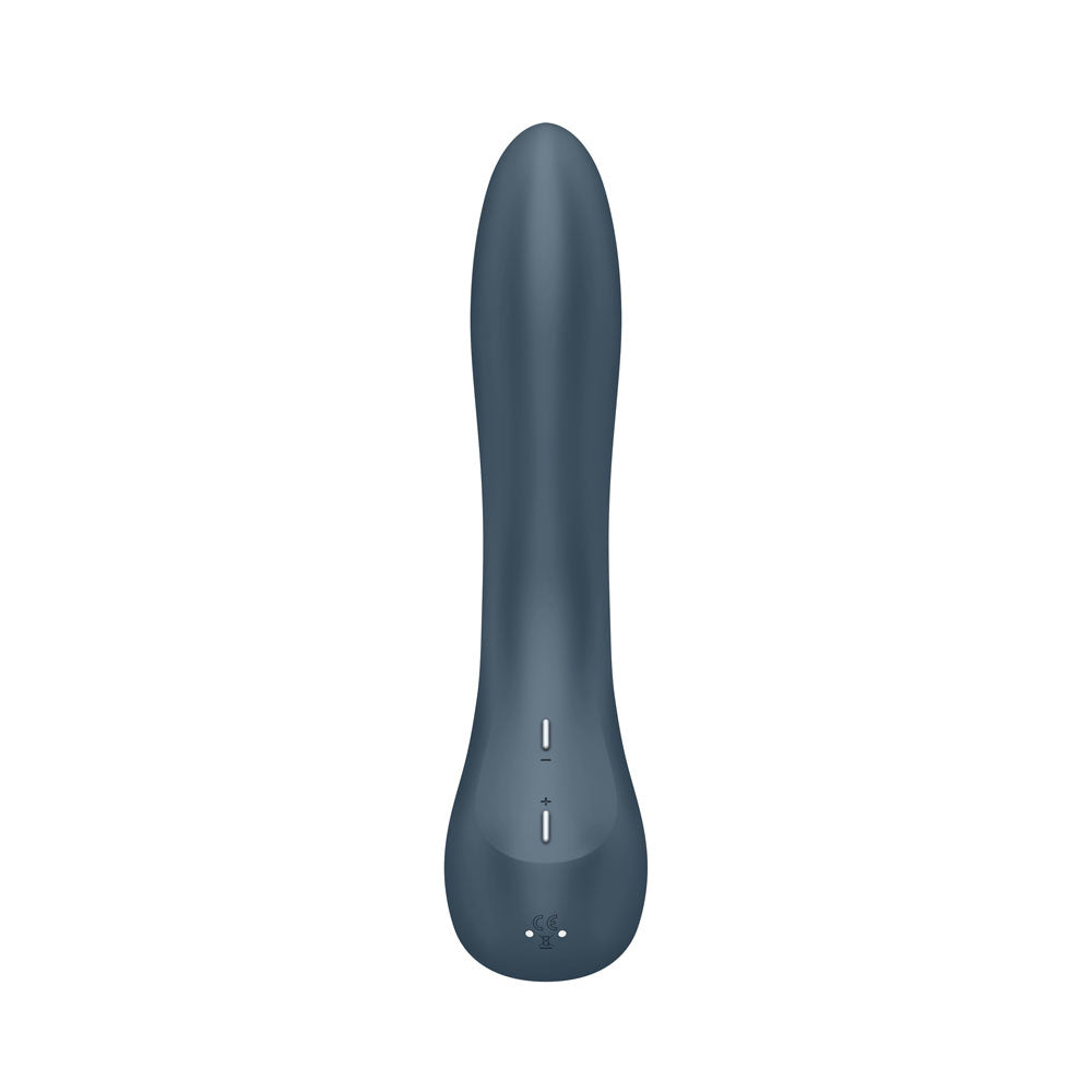 Satisfyer G-Spot Wave 4 - Dark Blue 21 cm USB Rechargeable Vibrator with Robotic G-Spot Stimulation for Enhanced Wellness
