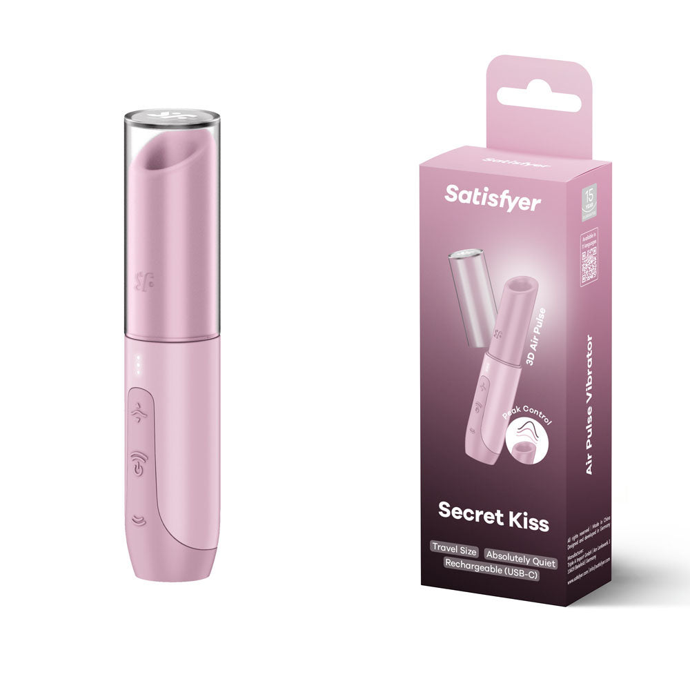 Satisfyer Secret Kiss Lilac - USB Rechargeable Air Pulse Stimulator