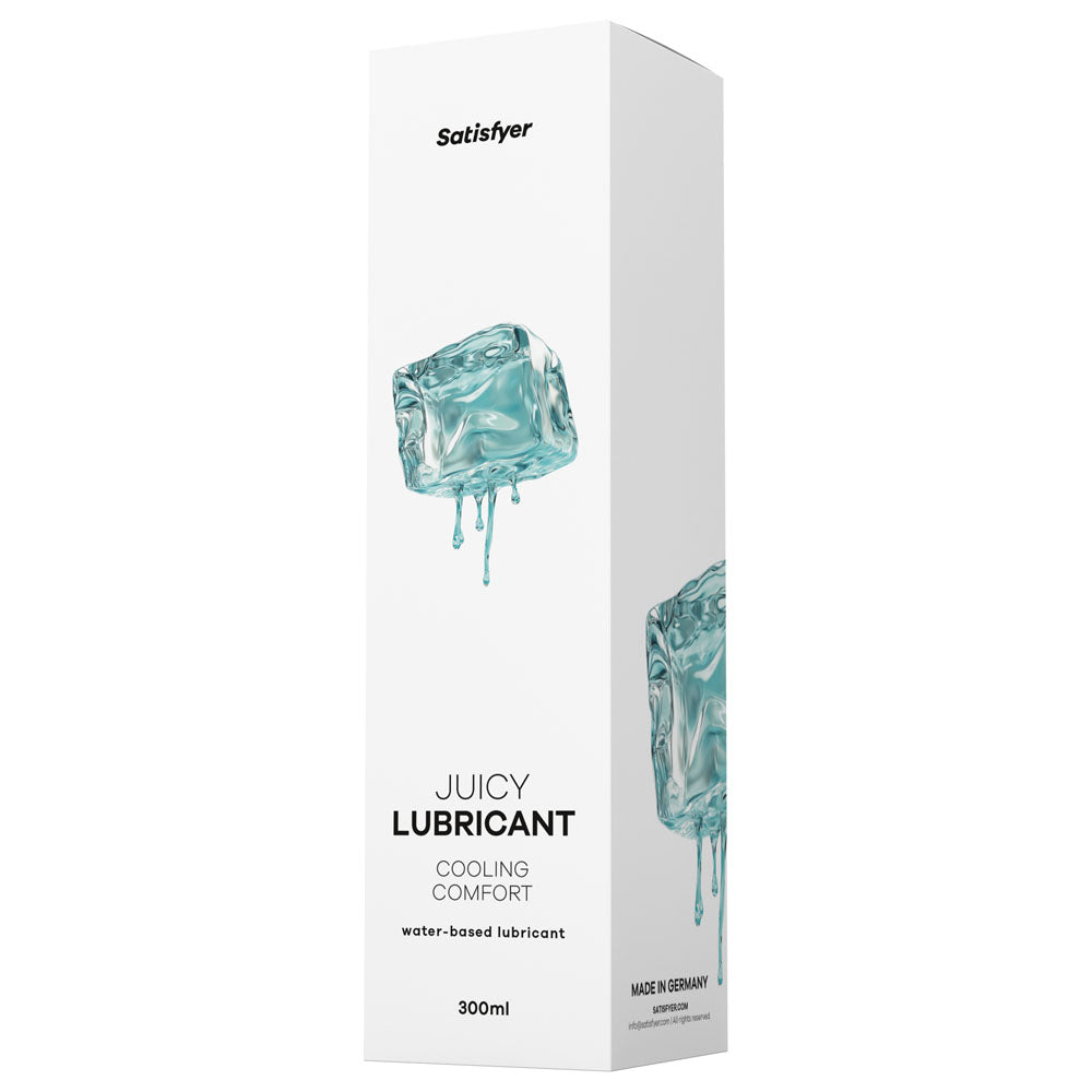Satisfyer Juicy Cooling Lubricant 300 ml – Water-Based Comfort for Enhanced Pleasure