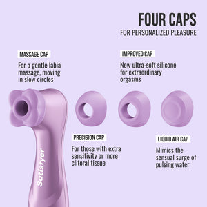 Satisfyer Pro 2 Generation 4 air pulse clitoral stimulator in Amethyst – image 3