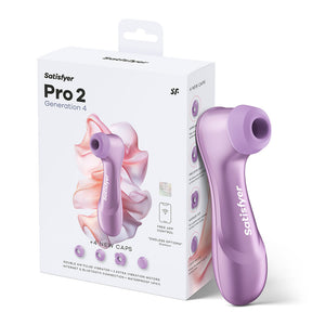 Satisfyer Pro 2 Generation 4 air pulse clitoral stimulator in Amethyst – image 9
