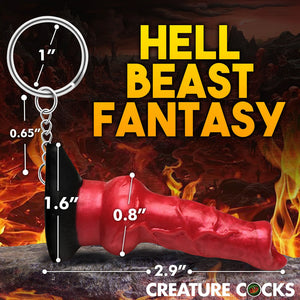 Creature Cocks Hell-Hound Silicone Keychain – image 7