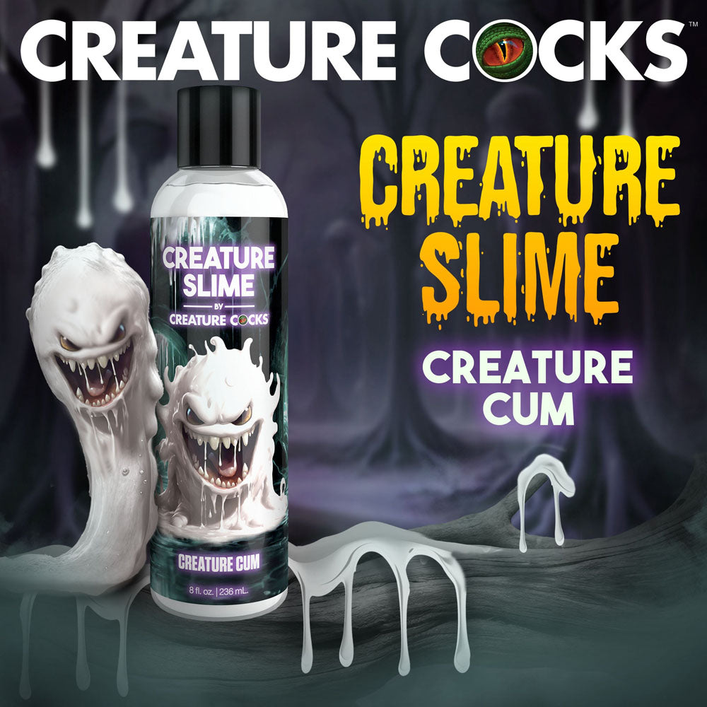 Creature Slime - Body-Safe Cum Lubricant in 236 ml Pump Bottle - Ideal for Pleasure and Wellness