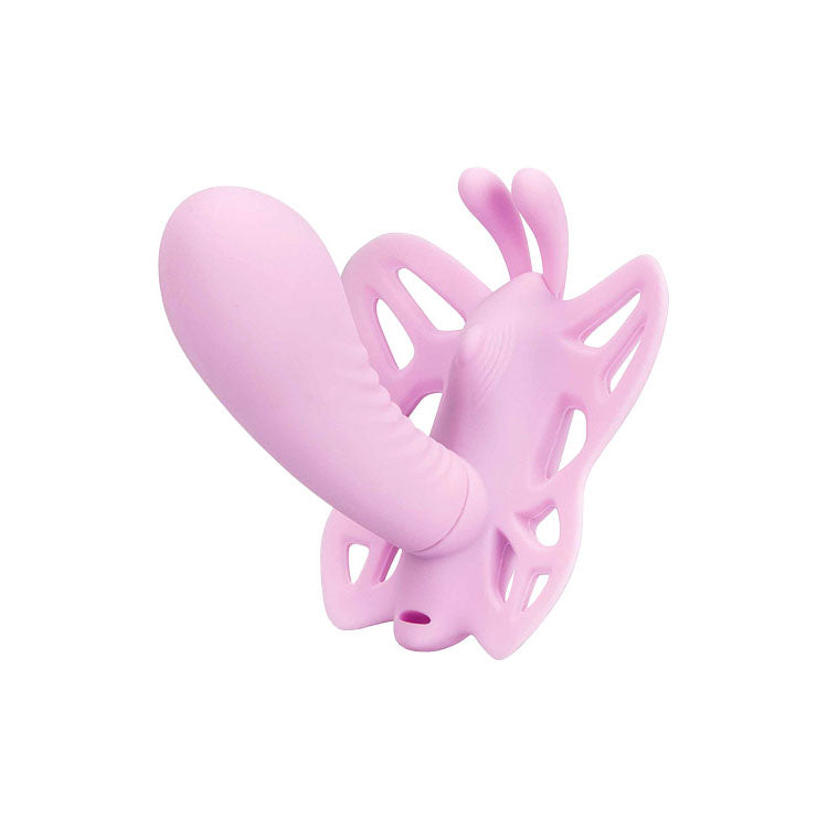 Adam & Eve VENUS G-Spot Butterfly Vibrator – Pink USB Rechargeable Wearable Remote Control Device for Intimate Wellness