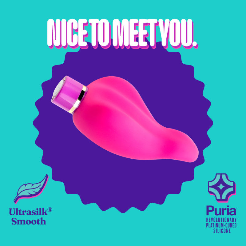 Aria Epic AF - Fuchsia Body-Safe Silicone USB Rechargeable Stimulator (20 cm)