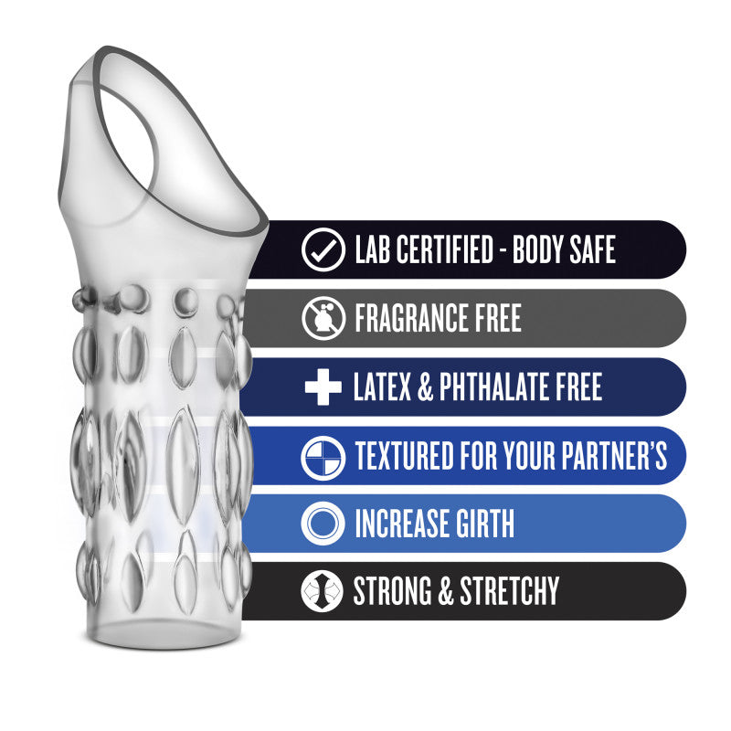 Performance Sleeves – Studded Clear Penis Sleeve for Enhanced Pleasure