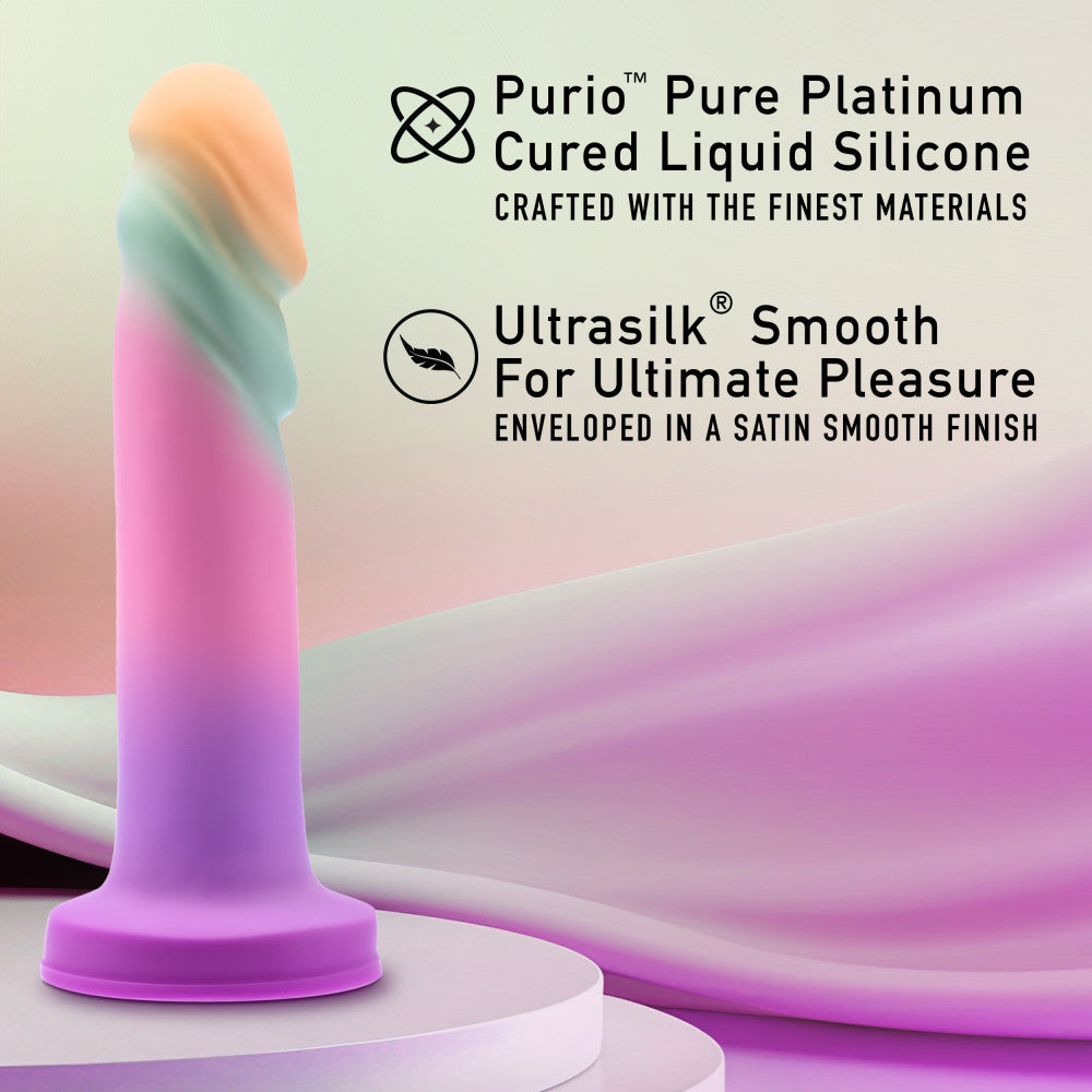 Avant - Sunrise Gaze - Sherbet 19 cm Body-Safe Silicone Dildo (Rechargeable, Wellness-Focused)