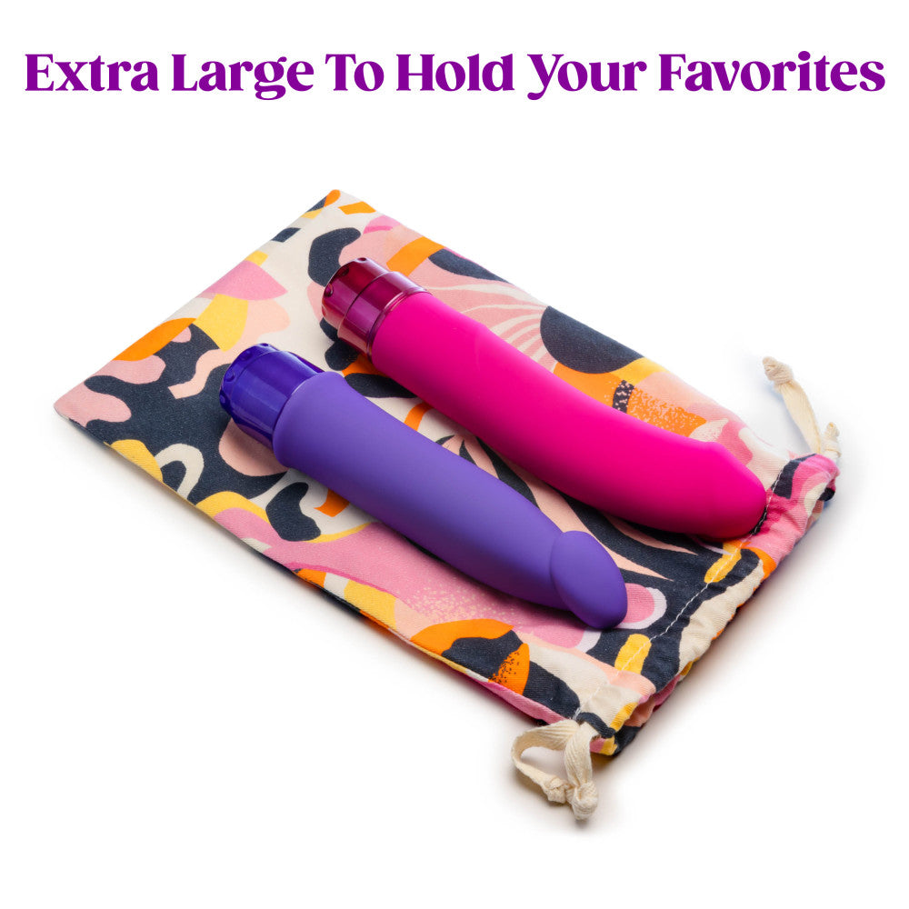 The Collection Burst - Eco-Friendly Cotton Toy Storage Bag for Wellness & Organization