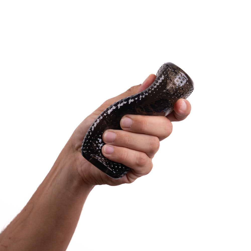 Maia ROYCE - Body-Safe Silicone Stroker - 12 cm - Unisex Pleasure Device in Classic Black