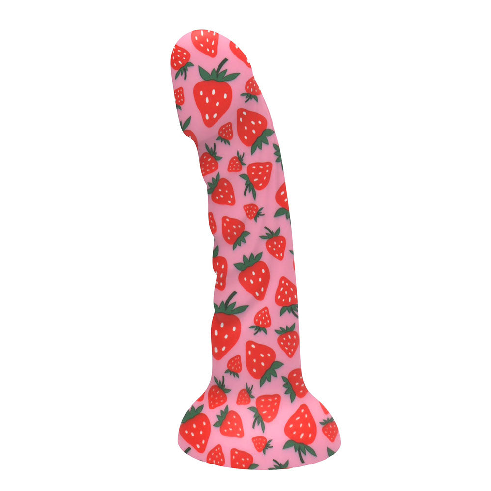 Maia JUCI - Body-Safe Silicone Dong in Pink - 17.8 cm (USB Rechargeable, Wellness-Focused)