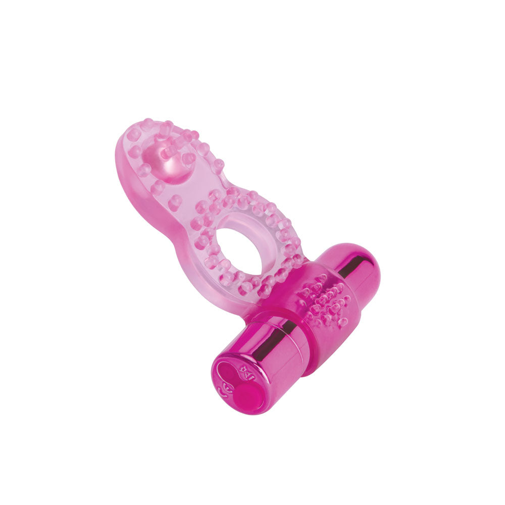 Bodywand Rechargeable Deluxe Vibrating Cock Ring – Pink (USB Rechargeable, Enhances Pleasure)