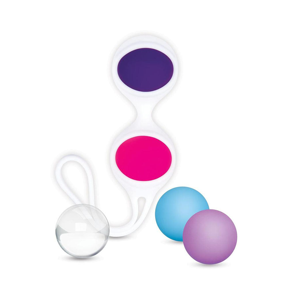 Bodywand Squeeze Mix & Match Kegel Ball Set - Versatile Weighted Kegel Exercise Balls for Enhanced Wellness