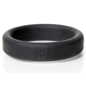 Boneyard 40 mm black silicone cock ring – image 2