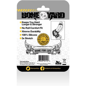 Boneyard 45 mm black silicone cock ring – image 8