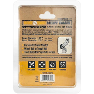 Boneyard Meat Rack black silicone cock ring – image 5