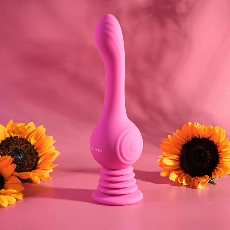 Evolved GYRO VIBE - USB Rechargeable Super Vibrator in Pink (24.8 cm, Body-Safe Silicone)