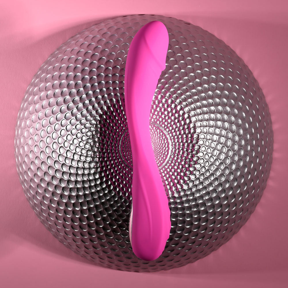 Evolved SUGAR RUSH - Rechargeable Pink Vibrator (21.6 cm, Body-Safe Silicone)