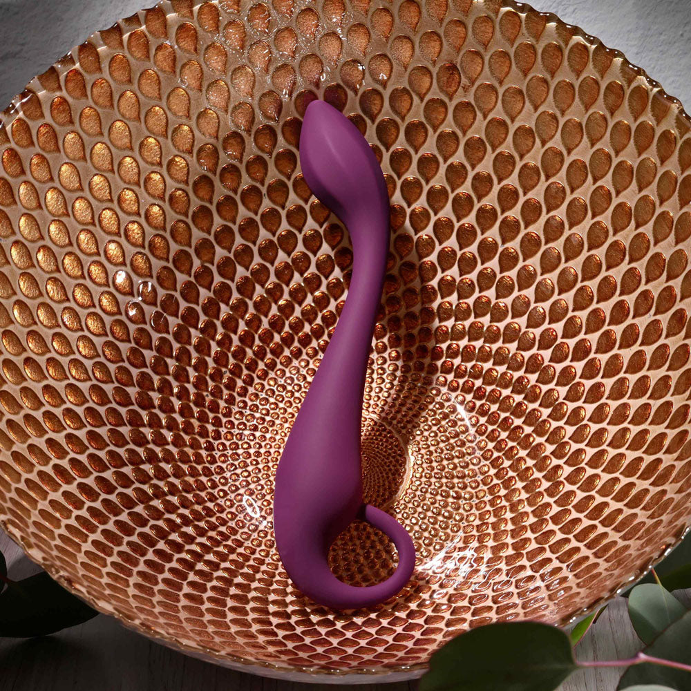 Evolved LOCHNESS G-Spot Vibrator – Purple (19 cm, USB Rechargeable, Body-Safe Silicone)