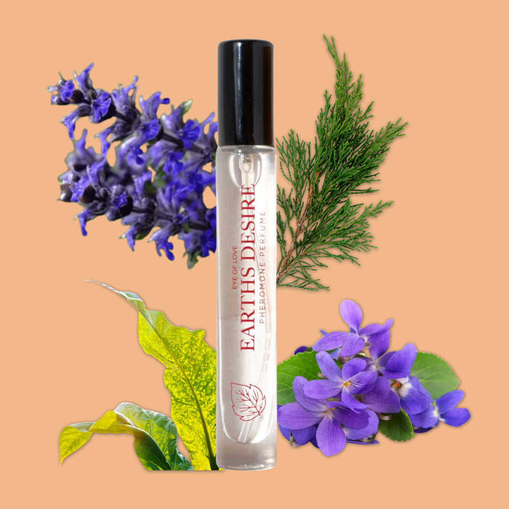 Eye Of Love Love In Bloom Earth’s Desire Pheromone Cologne – 10ml Unisex Cypress & Bergamot Scented Spray for Attraction