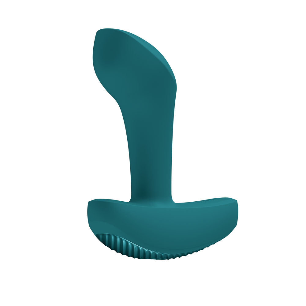 Fun Factory BOOTY VIBE Vibrating Anal Plug – Bottle Green (USB-C Rechargeable, 9.7 cm Body-Safe Design)