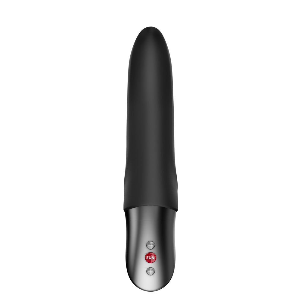 Fun Factory DIVA DOLPHIN Vibrator - Black (19.1 cm, Body-Safe Silicone, USB Rechargeable)