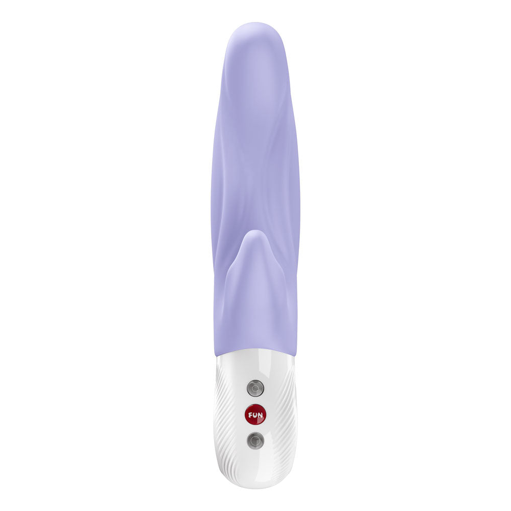 Fun Factory LADY BI USB-C Rechargeable Vibrator - 21.8 cm - Body-Safe Silicone in Purple