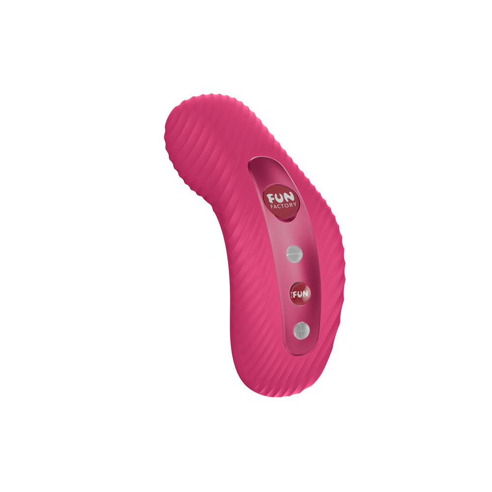 Fun Factory LAYA III - USB-C Rechargeable Stimulator in Vibrant Raspberry (Body-Safe Design)