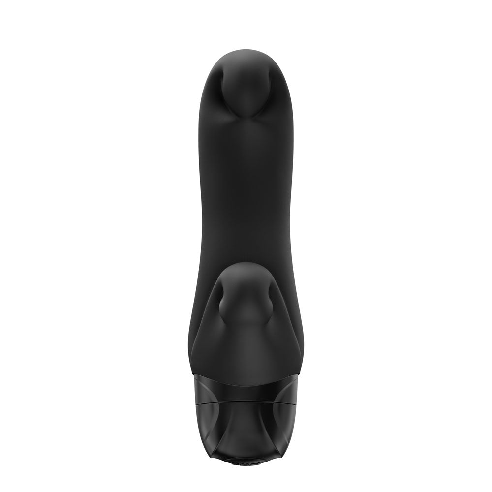 Fun Factory OCEAN Black – Body-Safe Silicone 14.5 cm Vibrator (USB Rechargeable, Waterproof)