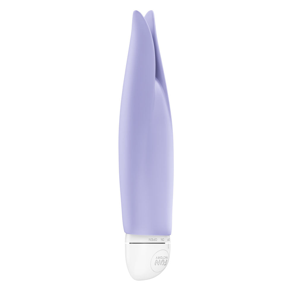 Fun Factory VOLITA Vibrator - 16 cm Body-Safe Silicone in Vibrant Purple (USB Rechargeable)
