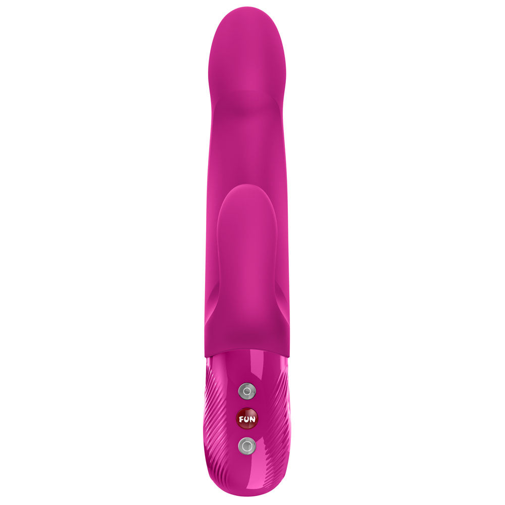 Fun Factory BI STRONIC IMMERSE Magenta - 22.1 cm USB-C Rechargeable Thrusting Vibrator