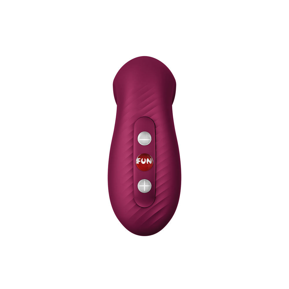 Fun Factory DESIRE Air Pulse Stimulator – Wine Red (USB Rechargeable, Body-Safe Design)