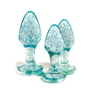 Adam & Eve Glitter Gem Butt Plug Set – image 14