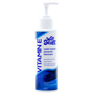 Wet Stuff Plain Water-Based Lube with Vitamin E