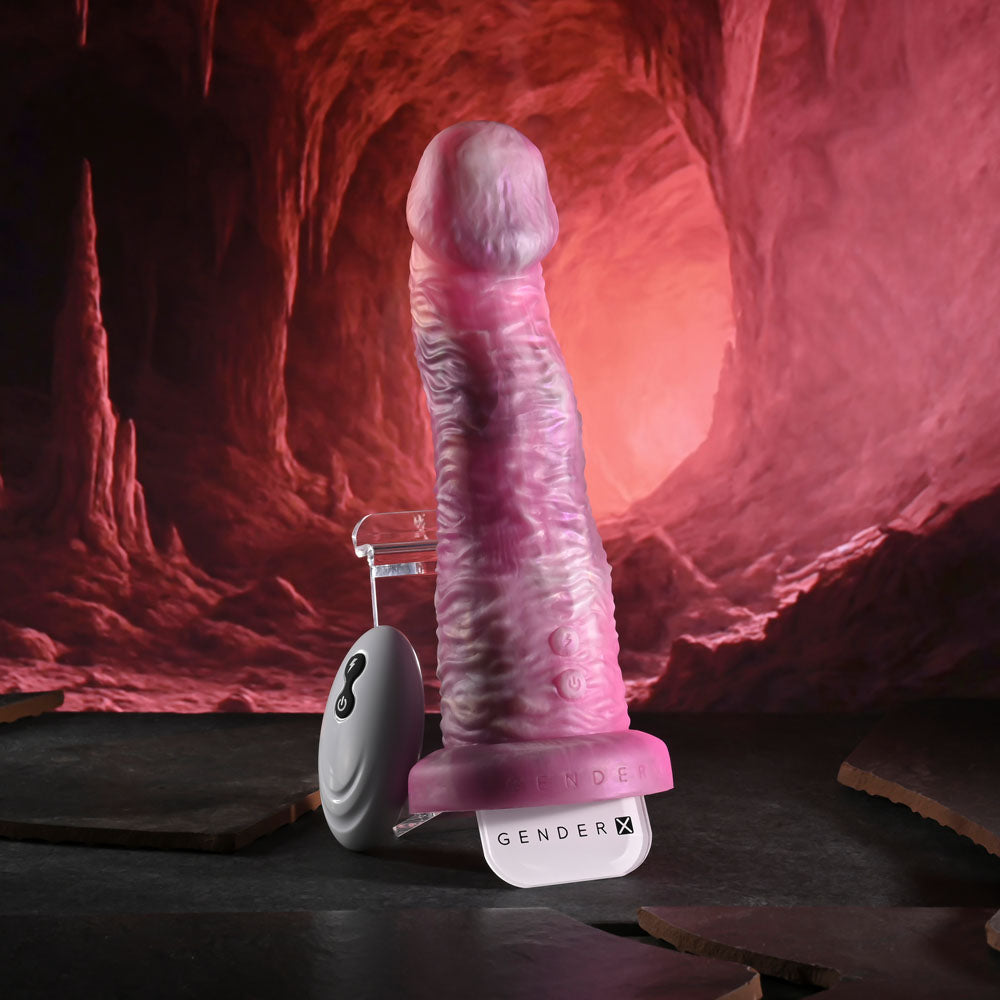 Gender X Dongs – USB Rechargeable, Body-Safe Silicone – Pink