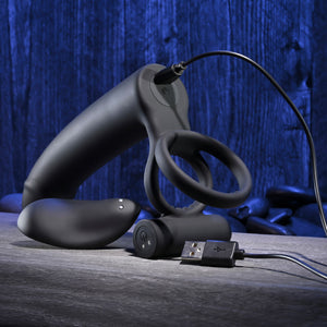 Gender X Full Swing Remote Vibrating Cock Ring with DP Attachment – image 9