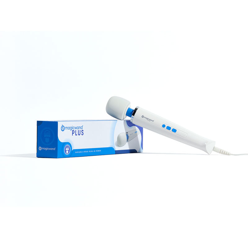 Magic Wand Plus Vibrator – Mains Powered – White