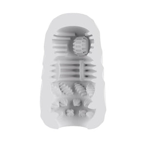 Adam & Eve Stroke & Go white stroker with case – image 3