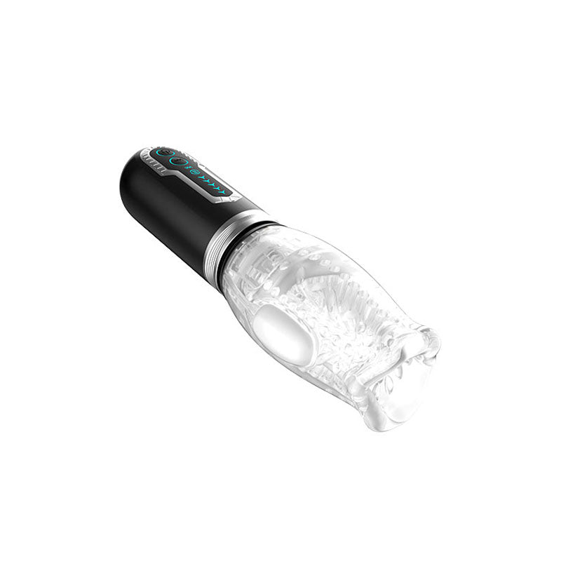 Adam & Eve Masturbator – USB Rechargeable, Clear –