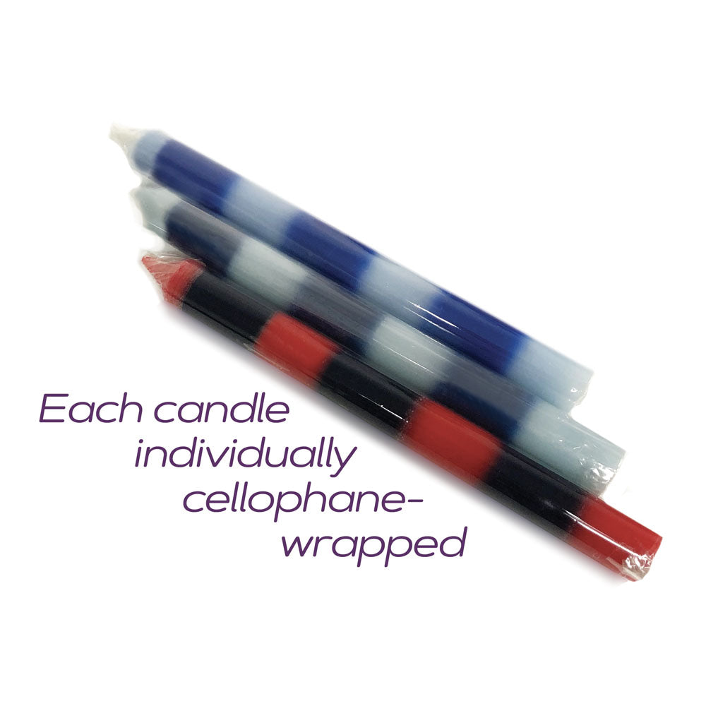 The 9's Passion Coloured Drip Candles – Romantic Candle Set for Intimate Moments
